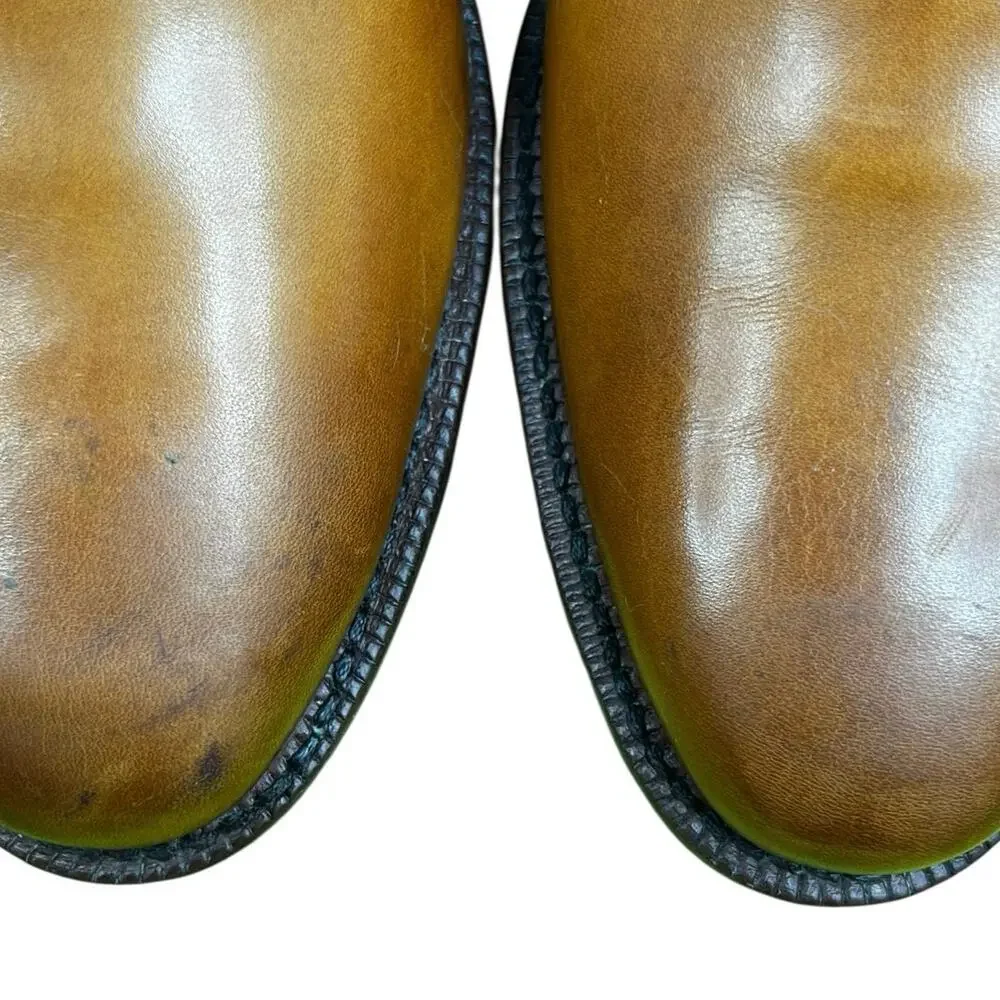 Allen Edmonds Men’s Carlyle Walnut Brown Leather Lace Up Oxford Size US 8 D